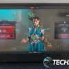 The QHD display on the HP OMEN 16 (2023) gaming laptop