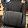 The Anda Seat Dark Knight gaming chair with included lumbar support cushion