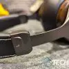 The adjustable headband slider on the SIVGA Robin Hi-Fi wired headphones