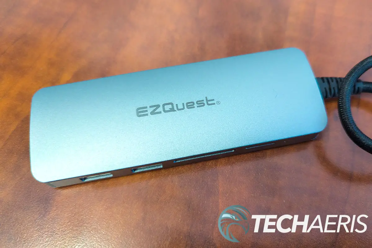 The EZQuest USB-C Multimedia 10-in-1 Gen 2 Hub