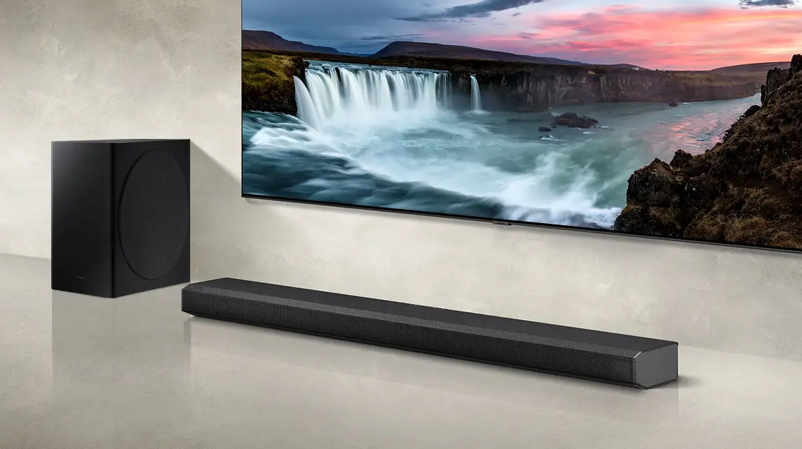 Samsung sub and soundbar