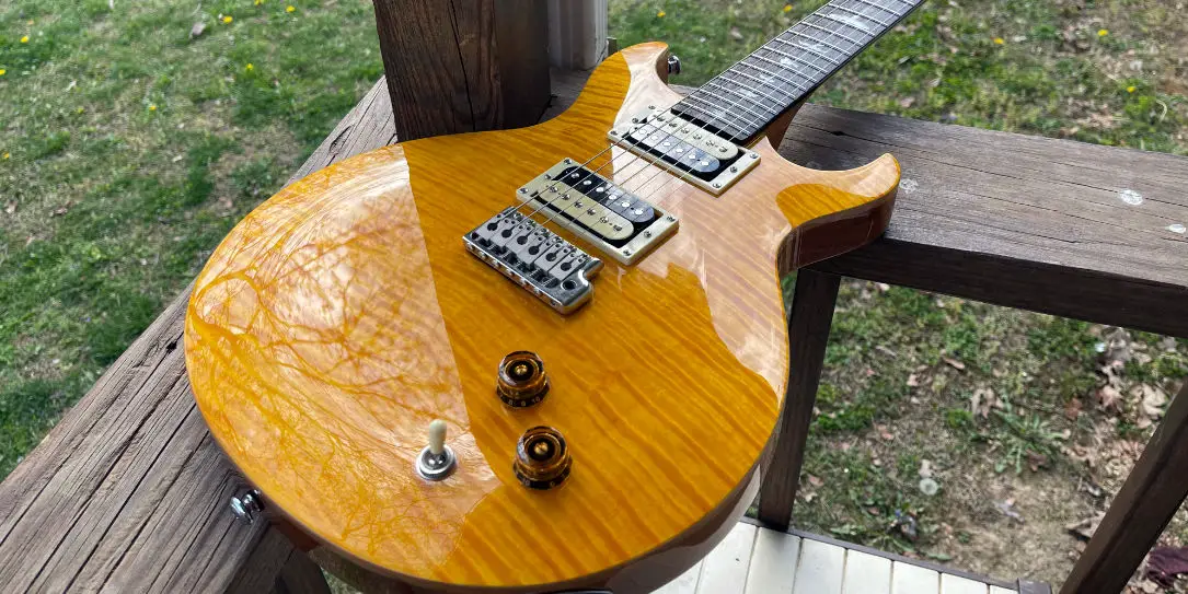 Paul Reed Smith SE Santana Yellow Techaeris