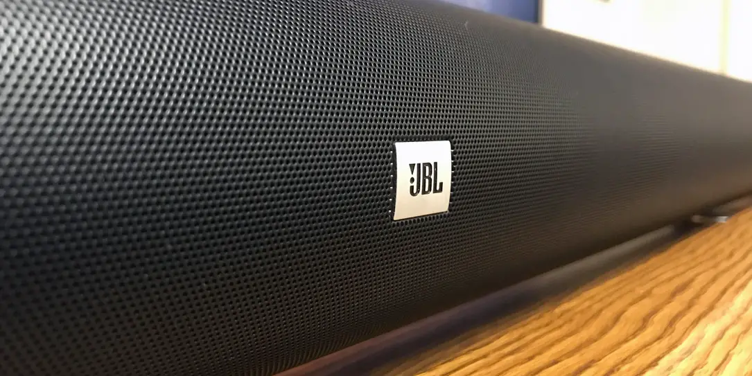 The JBL Cinema sb450 sound bar.