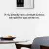 Brilliant Home Control Android app setup screenshot