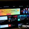 The LG App store on the LG OLED evo C2 42" 4K Smart TV