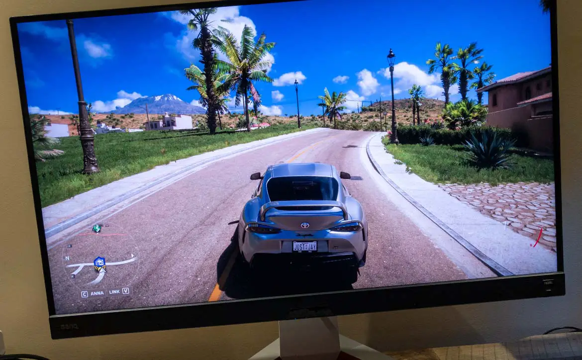 The BenQ MOBIUZ EX3210U 4K IPS gaming monitor