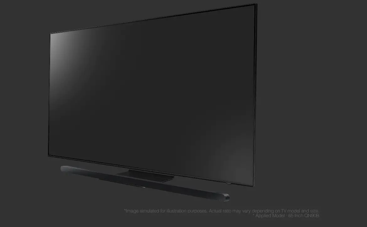 HW-S800B under TV