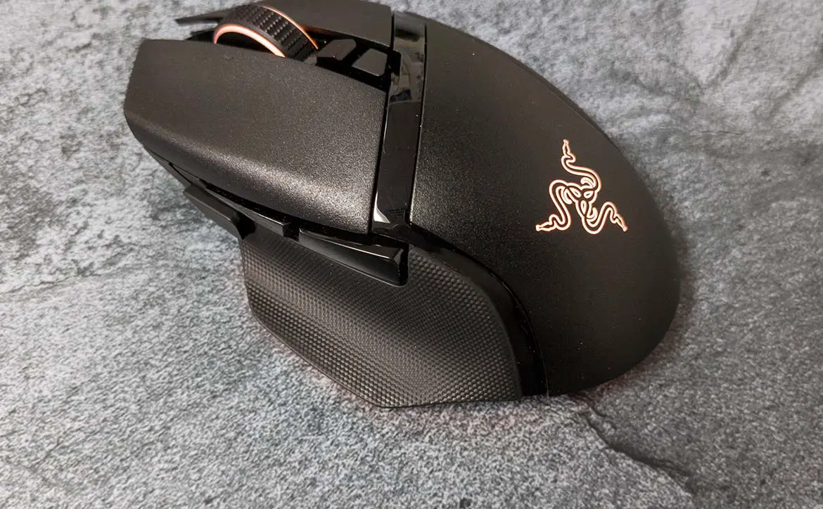 The Razer Basilisk V3 Pro wireless gaming mouse